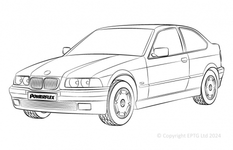 Powerflex Bushes BMW E36 3 Series Compact
