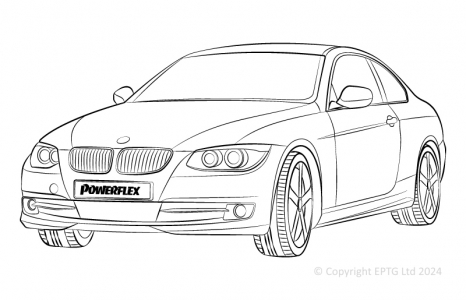 Powerflex Bushes BMW E90, E91, E92 & E93 3 Series (2005-)