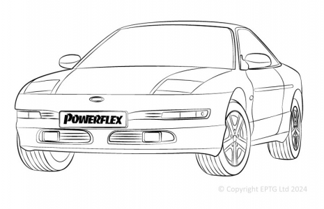 Powerflex Buchsen Ford Probe (1994 - 1998)