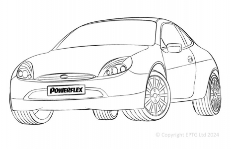 Powerflex Bushes Ford Puma 1997-2001