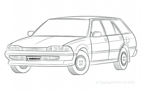 Powerflex Bushes Toyota Carina (1989 - 1998)