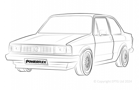 Powerflex Bushes VW Jetta MK1 (1979 - 1984)