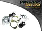 Powerflex for BMW E46 3 Series Compact (1999 - 2006) Rear Shock Top Mount Bracket and Bush 12mm PFR5-5630-12BLK Black Series
